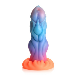 Alien Invader - Alien Glow-in-the-Dark Silicone Dildo