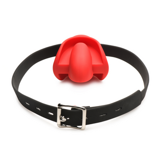 Gag Order - Extreme Silicone Ball Gag - Red