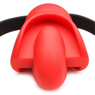 Gag Order - Extreme Silicone Ball Gag - Red