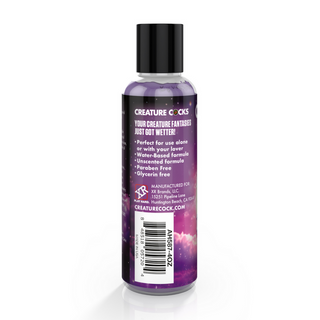 Creature Slime - Purple Slime - Waterbased Lubricant - 4 fl oz / 118 ml