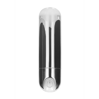 10 Speed Rechargeable Bullet - Silver