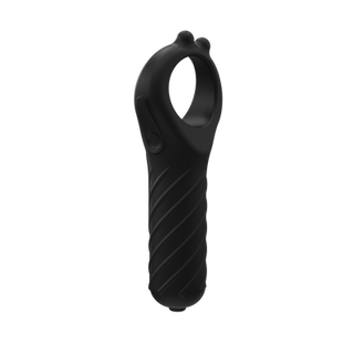 Vibe - Edge - Vibrating Cockring and Bullet - Black