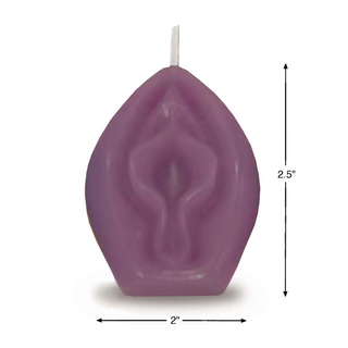 Eden’s Candle - Vanilla Scented Vagina - Eggplant