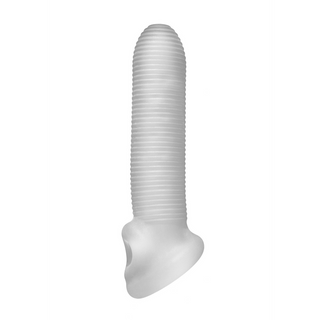 Fat Boy Micro Ribbed Sheath - Dildo - 6 / 16,5 cm