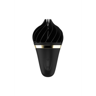 Sweet Treat - Stimulating Tongue Spinnator - Black/Gold