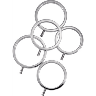 Solid Metal Cockring Set