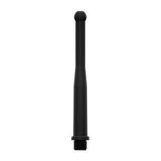 Ergoflo - Silicone Flex Tip for Anal Shower - 8 / 20 cm - Black