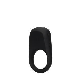 Vibrating Cock Ring - Licorice Black