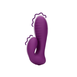 Ultra Soft Silicone G-Spot Vibrator - Orchidee Purple