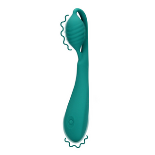 G-Spot Vibrator with Bead - Blue Grass