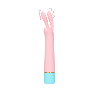 Mini Rabbit Vibrator with USB Charger - Cherry Chiffon