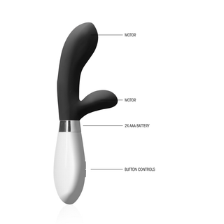 Achilles - Clitoral Stimulator and Vibrator - Black