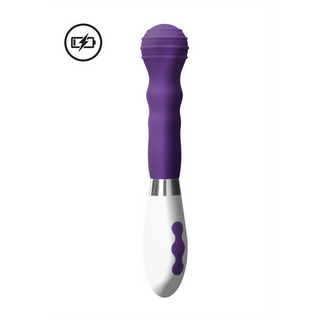 Alida - Rechargeable Vibrator - Purple