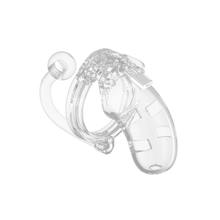 Model 10 Chastity Cock Cage with Plug - 3.5 / 9 cm