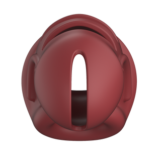 Model 28 - Ultra Soft Silicone Chastity Cage - Red