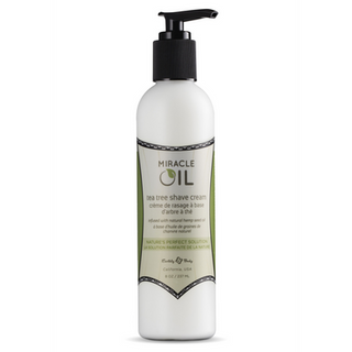 Miracle Oil Tea Tree Shaving Cream - 8 fl oz / 237 ml