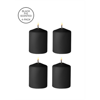 Tease Candles - Disobedient - 4 Pieces - Black