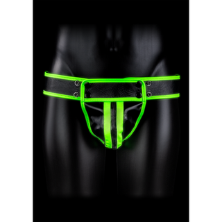 Striped Jockstrap - Glow in the Dark - L/XL