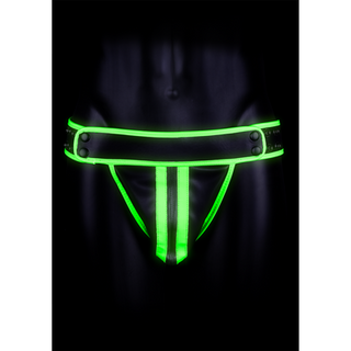 Striped Jockstrap - Glow in the Dark - L/XL