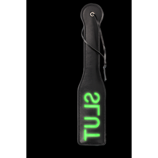 Slut Paddle - Glow in the Dark - Neon Green