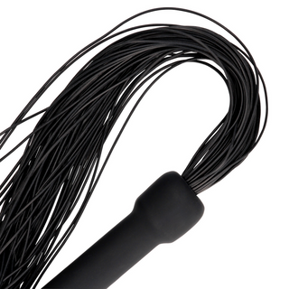 Beginners Silicone Whip - Black