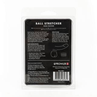 Silicone Ball Stretcher - Small - Black