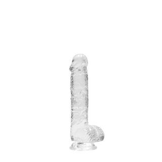 Realistic Dildo with Balls - 6 / 15 cm