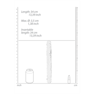 Realistic Double Dong - 13'' / 34 cm