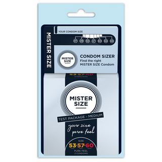 Size Kit Medium - Sizer Tool and 3 Condoms