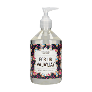 For Ur Vajayjay - Waterbased Lubricant - 17 fl oz / 500 ml