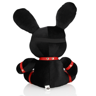 Rabbit Bondage - Velvet - Large - Black