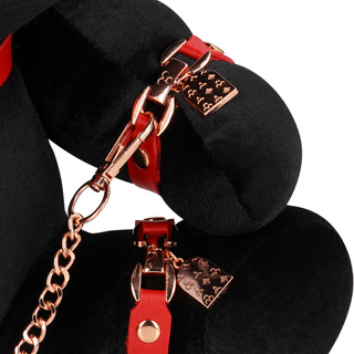 Rabbit Bondage - Velvet - Large - Black