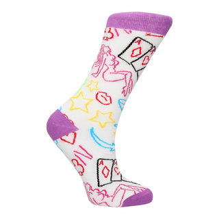 Strip Poker Socks - US Size 8-12 / EU Size 42-46