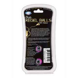 Duo Kegel Balls with Sleeve