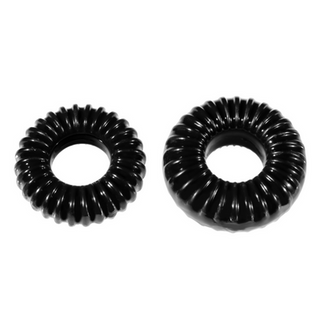 PF Blend Premium Stretch Ribbed Ring - Cockring Set